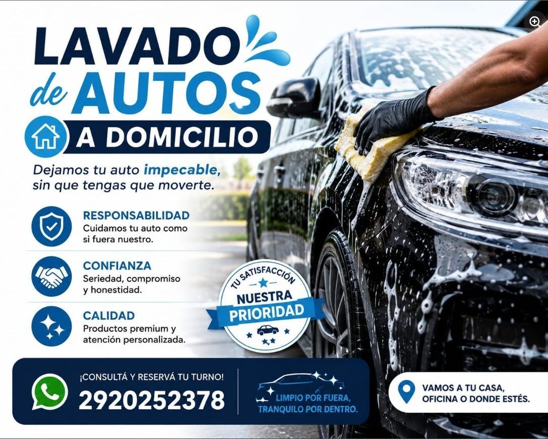 Foto 1 del trabajo de Lavamos Autos a Domicilio